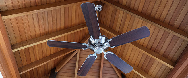 Attic ceiling fan